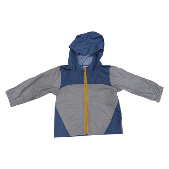 Columbia Other - Columbia Gray Blue Lightweight Light Weight Windbreaker Jacket Boys size 2T